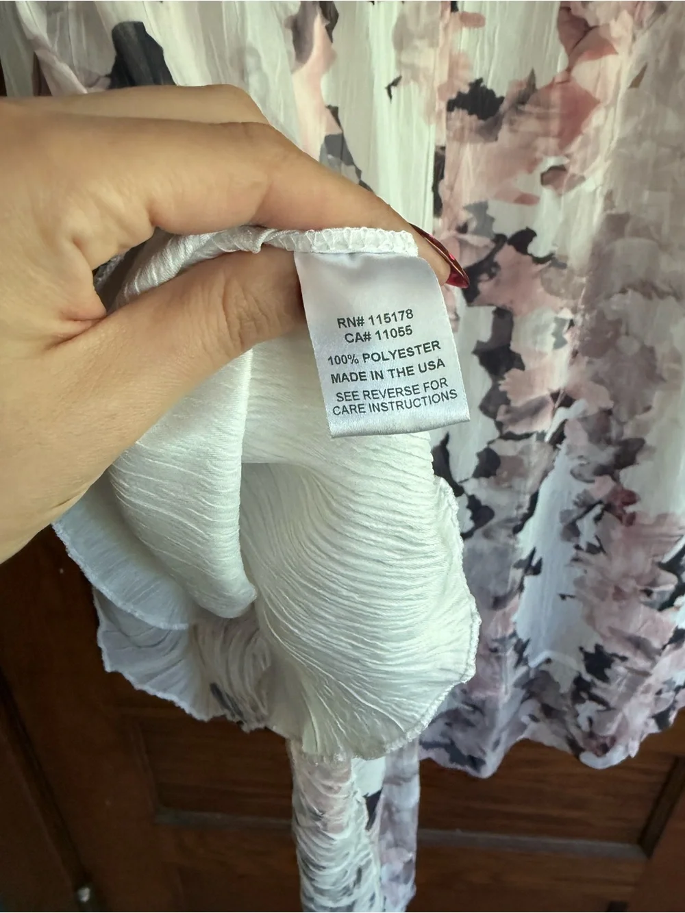 KOMAROV Ruffle High Low Hem Sleeveless Crinkle Fabric V Neck Midi Dress L - Picture 10 of 11